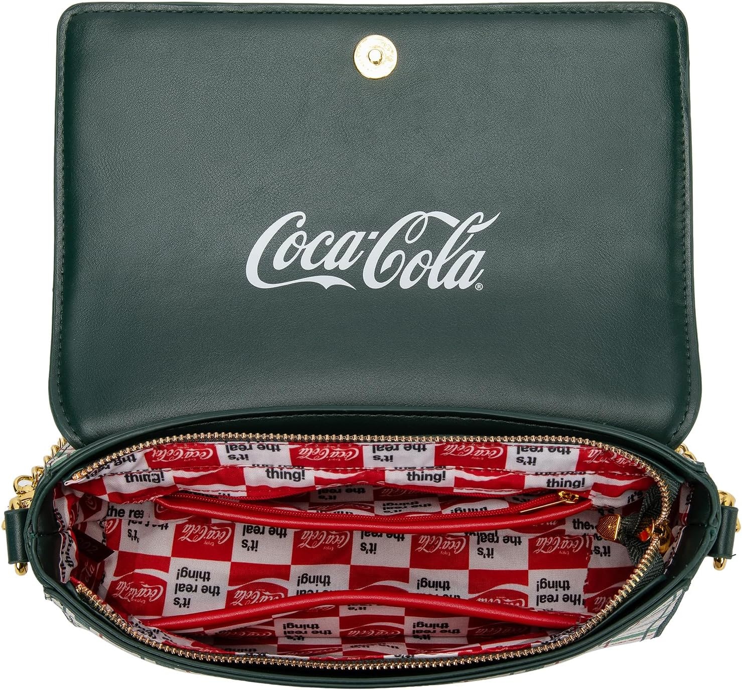 image:imageCocaCola Crossbody Bag for Women Shoulder Purse Handbag Y2K StyleGreen