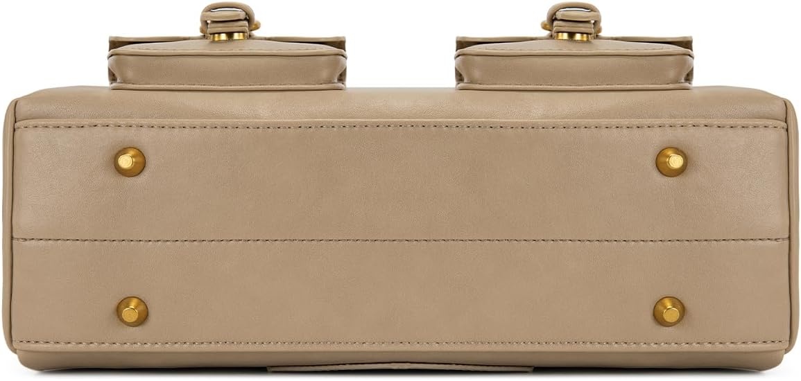 image:imageWrangler Satchel Handbags for Women Multi Pocket Top Handle Shoulder BagKhaki