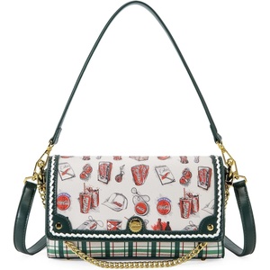 Coca-Cola Crossbody Bag for Women Shoulder Purse Handbag Y2K Style(Green)