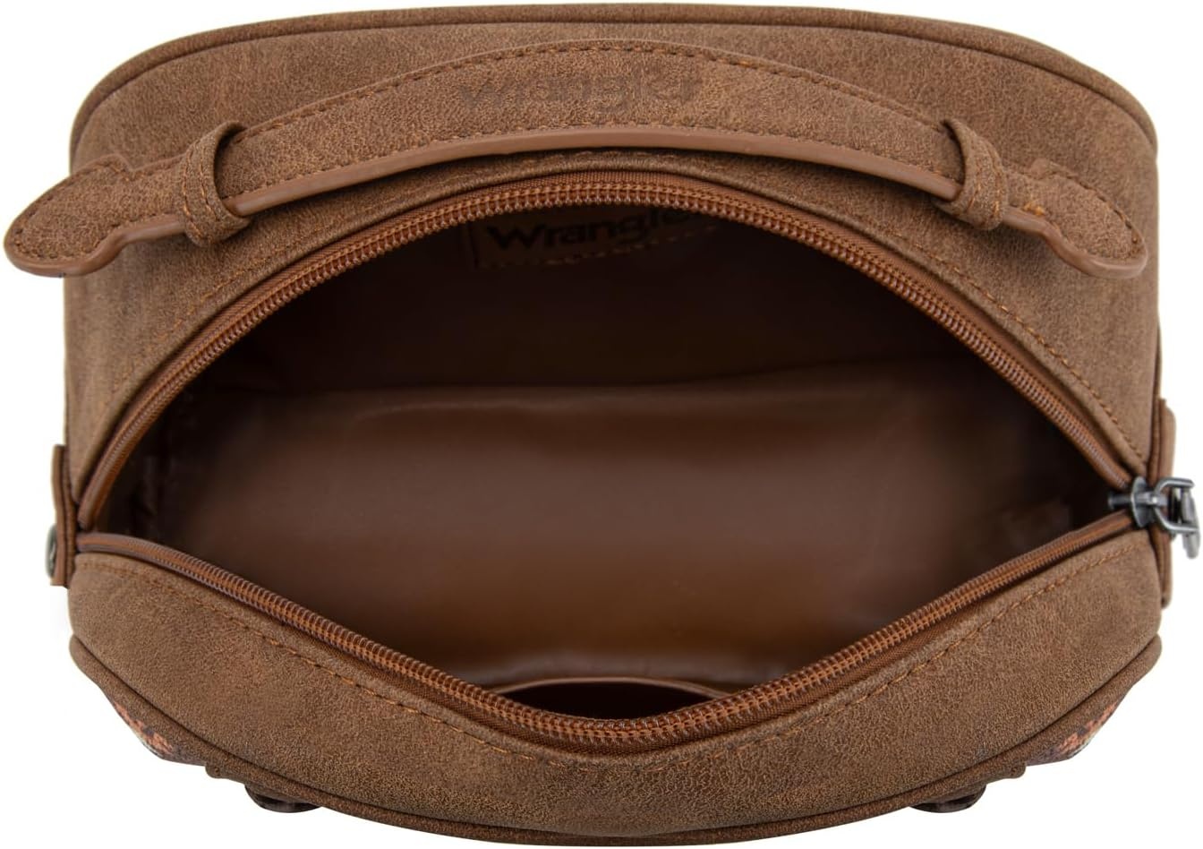 image:imageWrangler Makeup Bag Western Travel Cosmetic Bag for Women Toiletry BagDcoffee