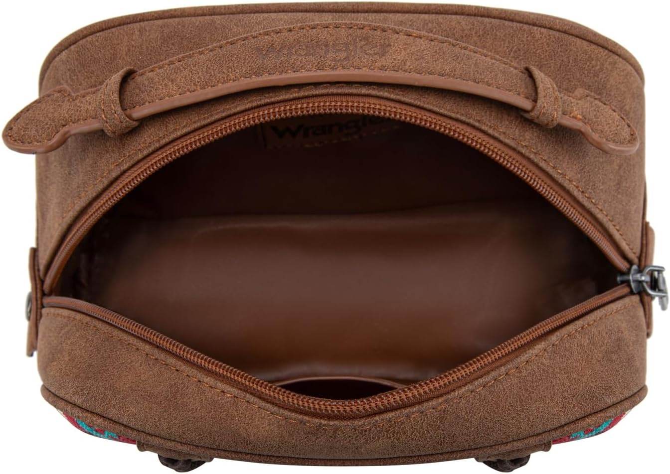 image:imageWrangler Makeup Bag Western Travel Cosmetic Bag for Women Toiletry BagDred