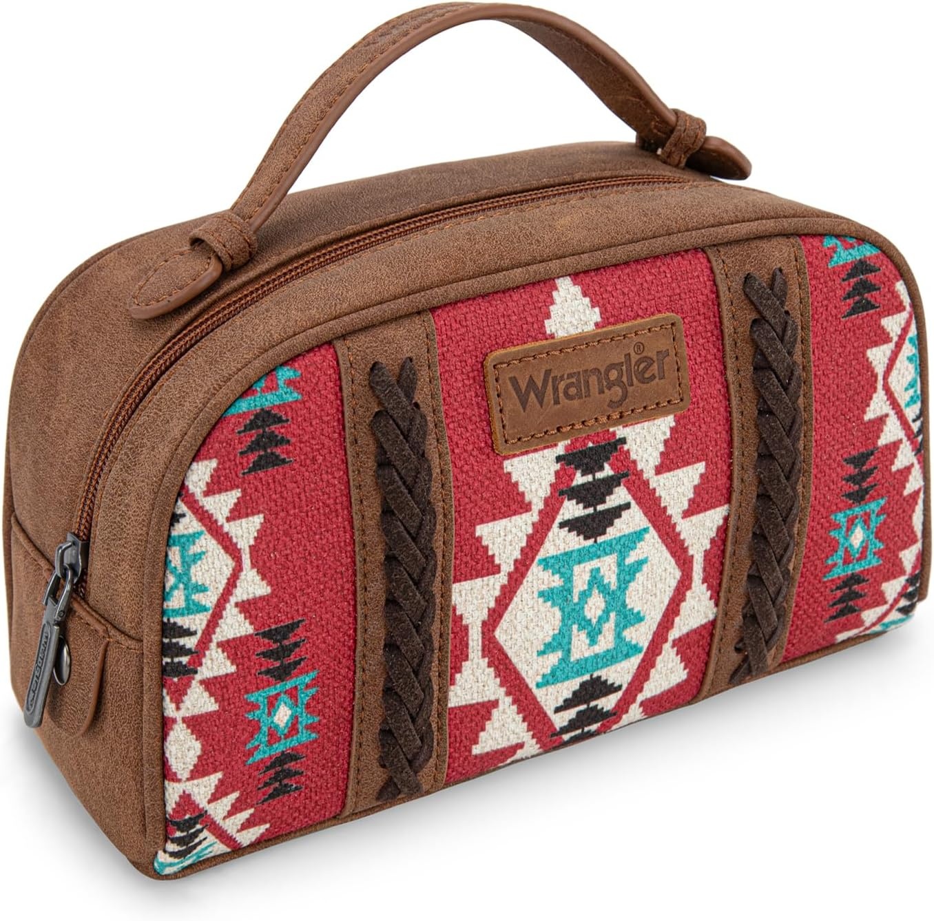 image:imageWrangler Makeup Bag Western Travel Cosmetic Bag for Women Toiletry BagDred