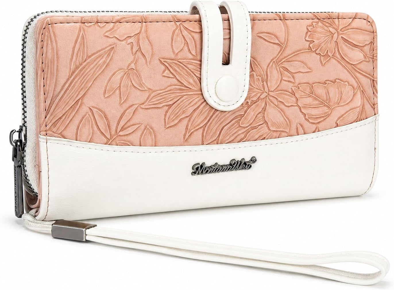 image:imageWristlet Wallet Women Large RFID Blocking Wallets Cute Clutch Phone WalletTPink