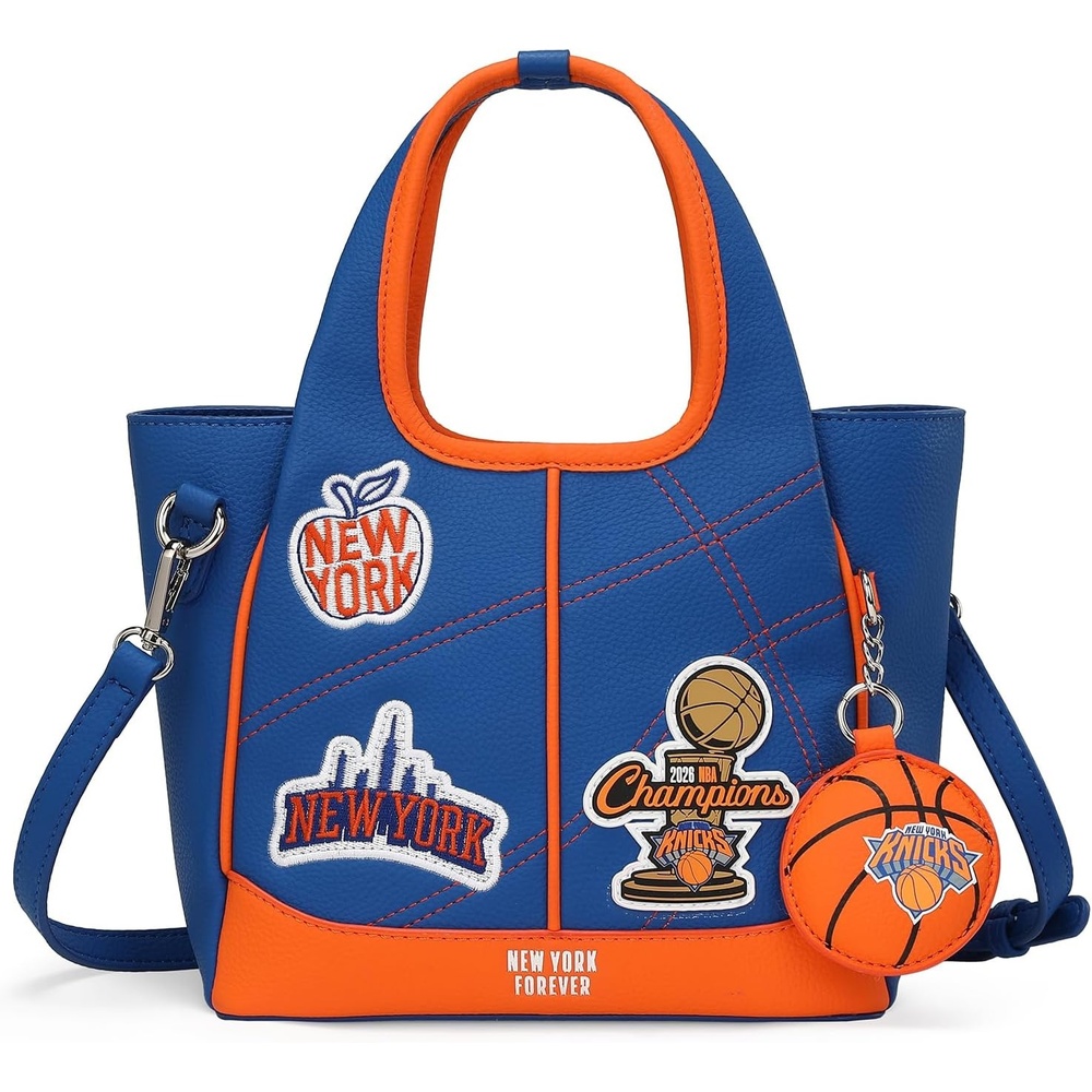 image:imageNBA New York NYK 2026 Finals Champions Trophy Small Tote Bag for Women