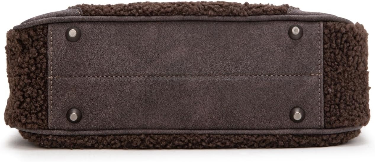 image:imageWrangler Western Handbag for Women Embroidery Aztec Shoulder Purse Coffee
