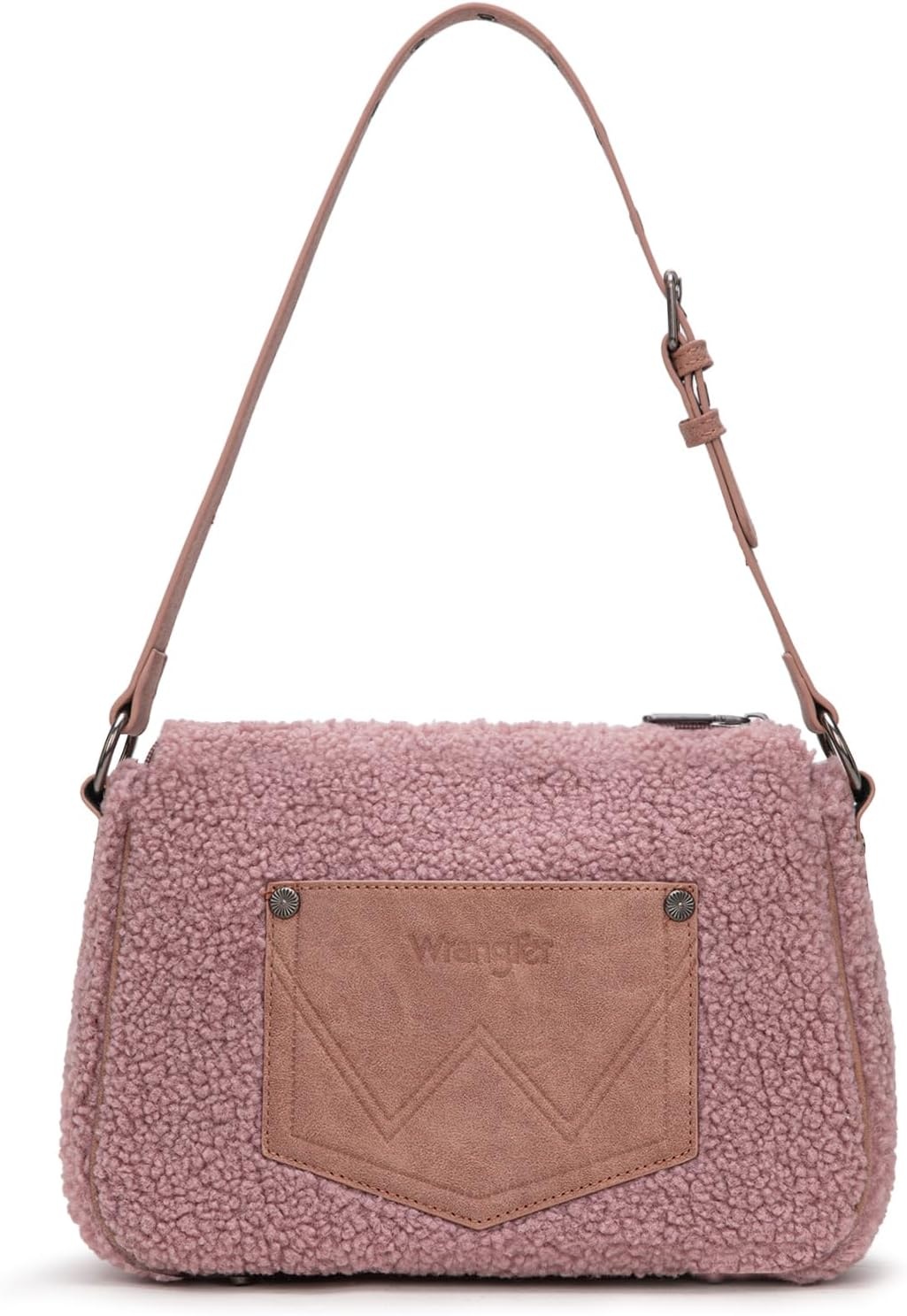 image:imageWrangler Western Handbag for Women Embroidery Aztec Shoulder Purse Pink