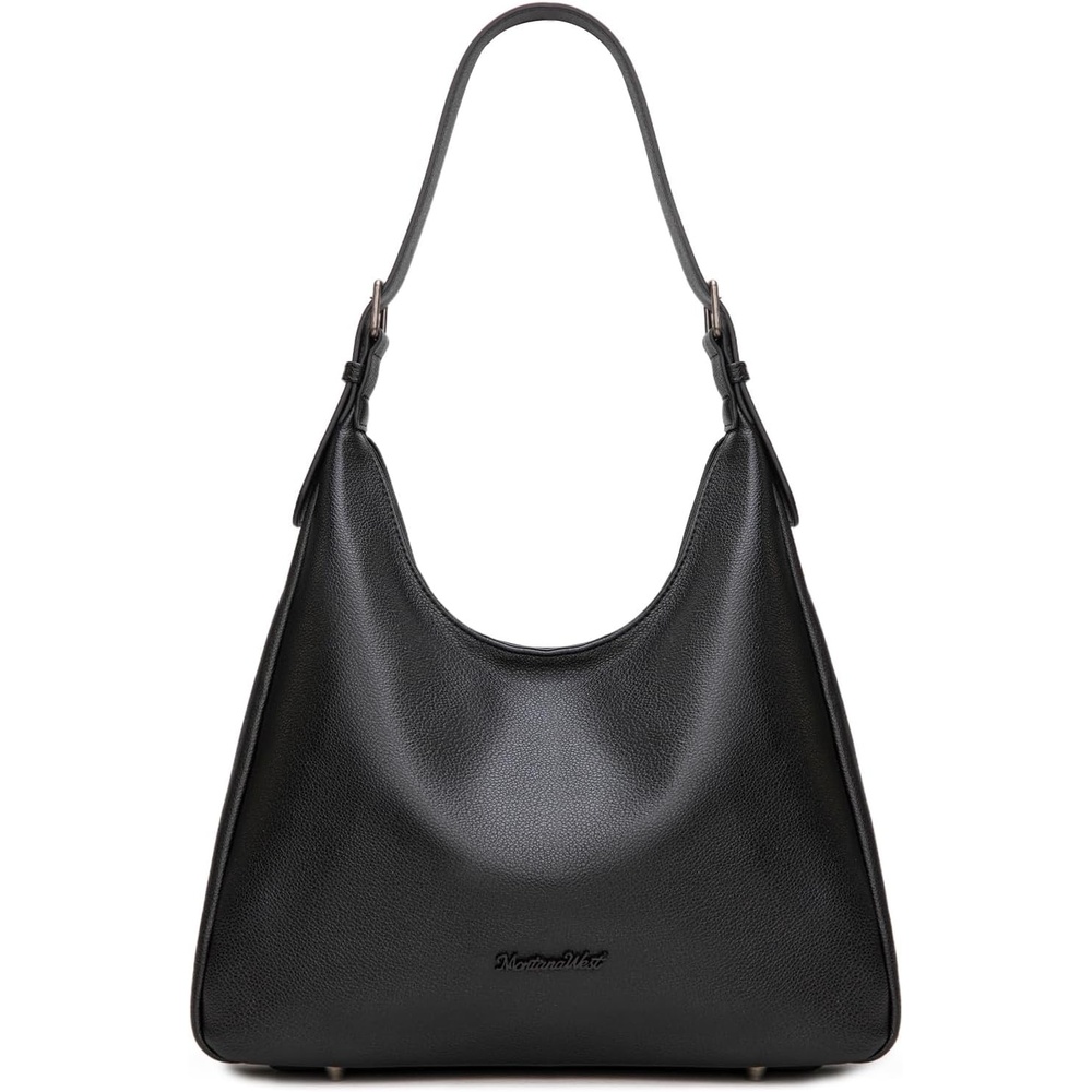 image:imageMontana West Hobo Bag Purse for Women Shoulder HandbagsBlack